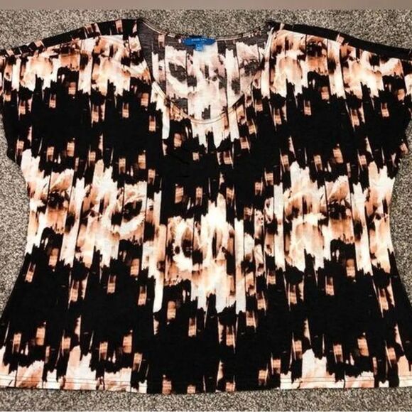 Derek Lam for Design Nation Women’s Printed Short Sleeve Shirt Size small - Picture 4 of 7